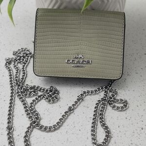 NWT COACH WALLET ON CHAIN
